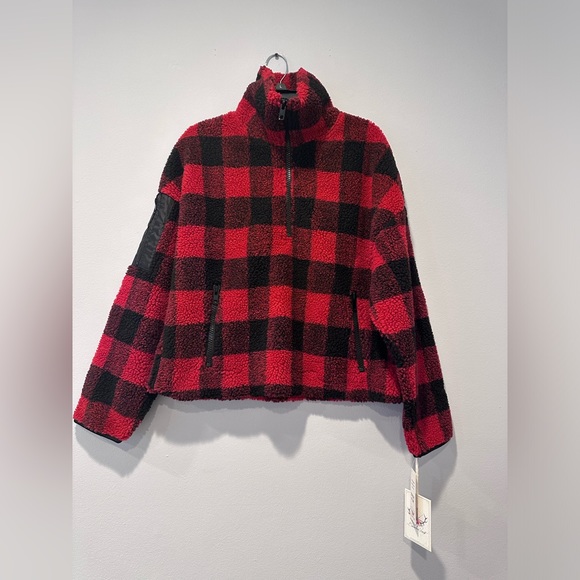 Buffalo Plaid Faux Shearling Zip Jacket
BOUNDLESS NORTH - Picture 6 of 8